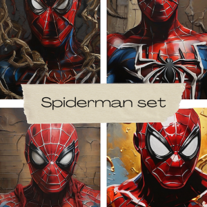 Spider man Acrylic art design